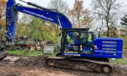 Terra-Baustelle im Erd- und Tiefbau